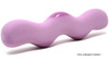HEAT-WAVE SYNERGY STONE (Slightly Imperfect) Orchid Natural-Matte Hot Stone Massage Tool (Less-Labeled)