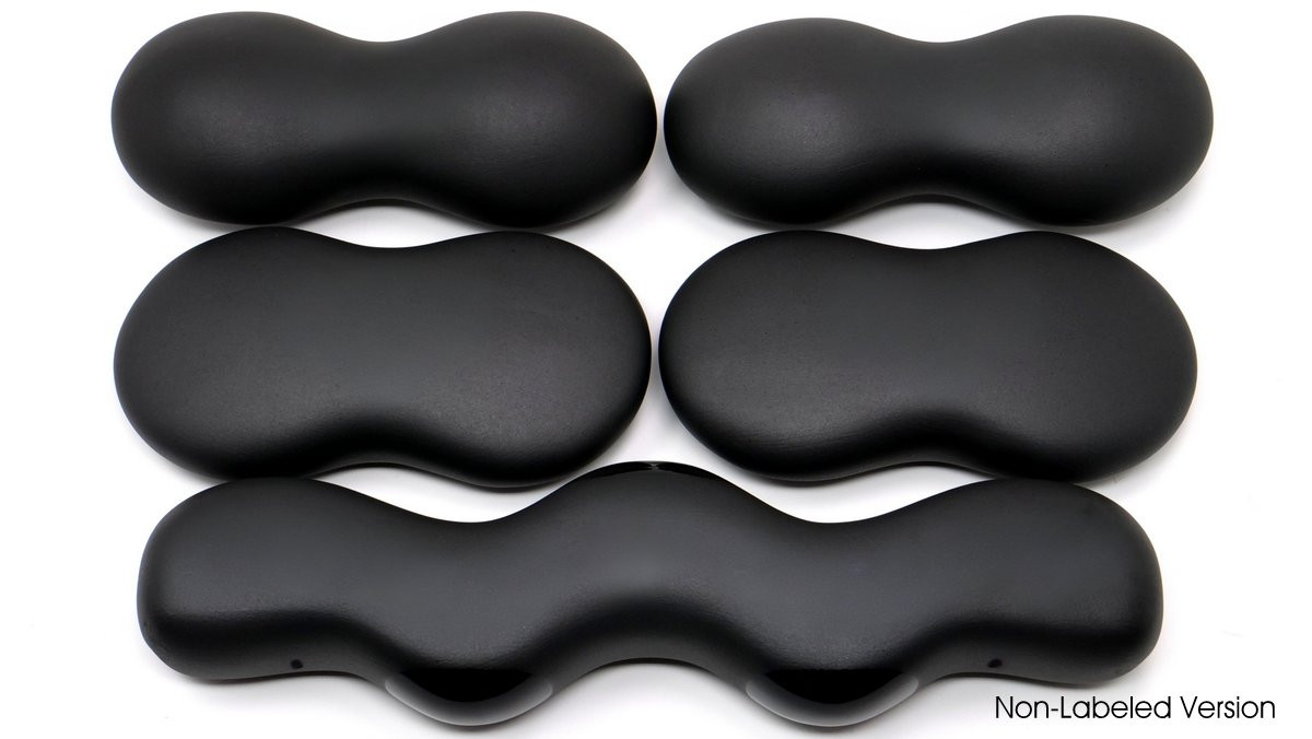 SYNERGY STONE CORE Hot Stone Massage Tool Set of 5 Basalt Natural