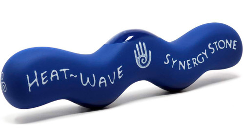 HEAT-WAVE "Lapis" Natural-Matte SYNERGY STONE Hot Stone Massage Tool