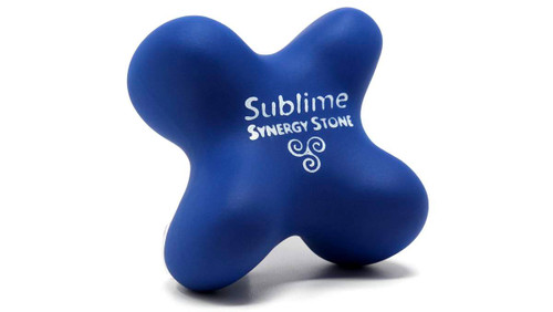 SUBLIME "Lapis" Natural-Matte SYNERGY STONE Massage Tool