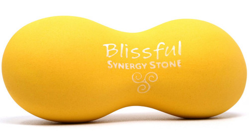 BLISSFUL "Golden" Natural-Matte SYNERGY STONE Massage Tool