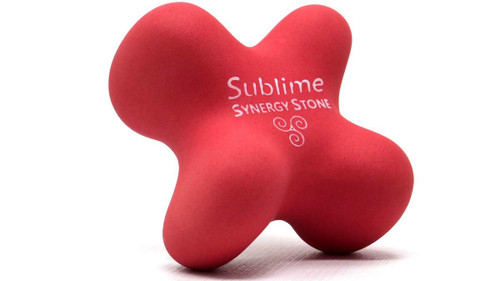 SUBLIME "Flame" Natural-Matte SYNERGY STONE Massage Tool
