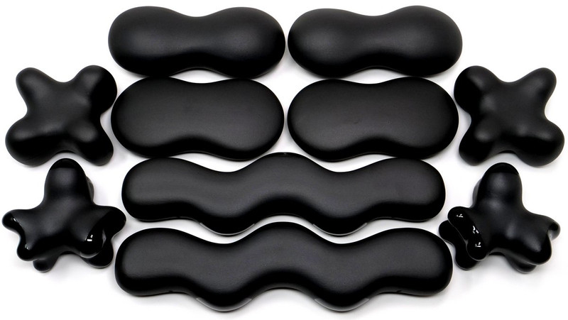 ADVANCED "Basalt" Natural-Matte (Set of 10) SYNERGY STONE Non-Labeled