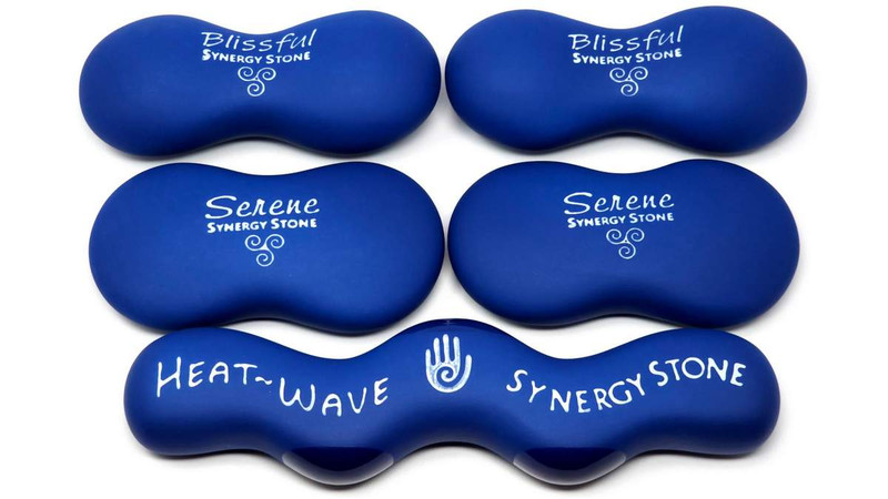 CORE "Lapis" Natural-Matte (Set of 5) SYNERGY STONE Hot Stone Massage Tools