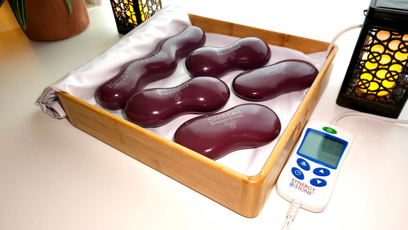 COMPLETE CORE "Luscious" Ultra-Smooth Water-Free SYNERGY STONE Hot Stone Massage Tool System