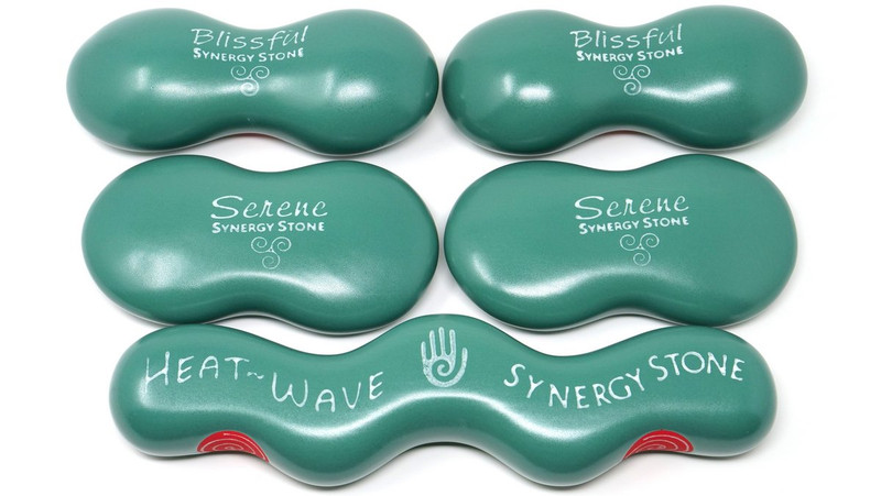 CORE "Jade" Ultra-Smooth (Set of 5) SYNERGY STONE Hot Stone Massage Tools