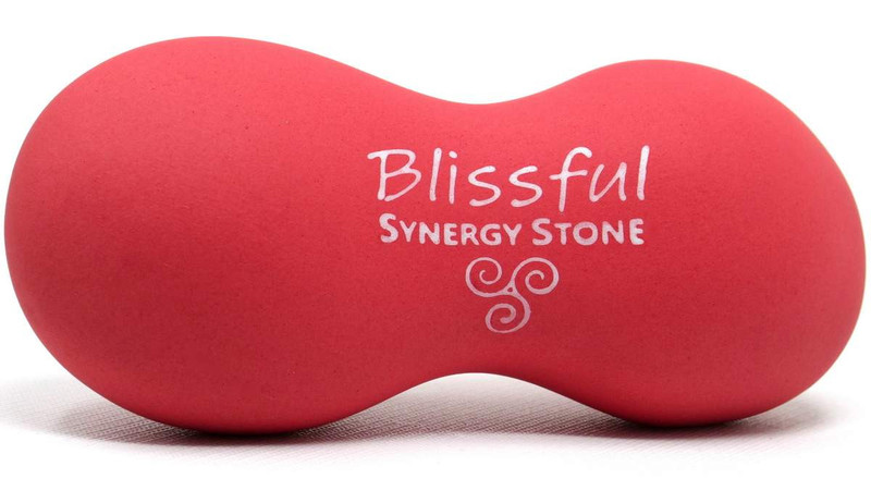 BLISSFUL SYNERGY STONE (Slightly Imperfect) Flame Natural-Matte Hot Stone Massage Tool
