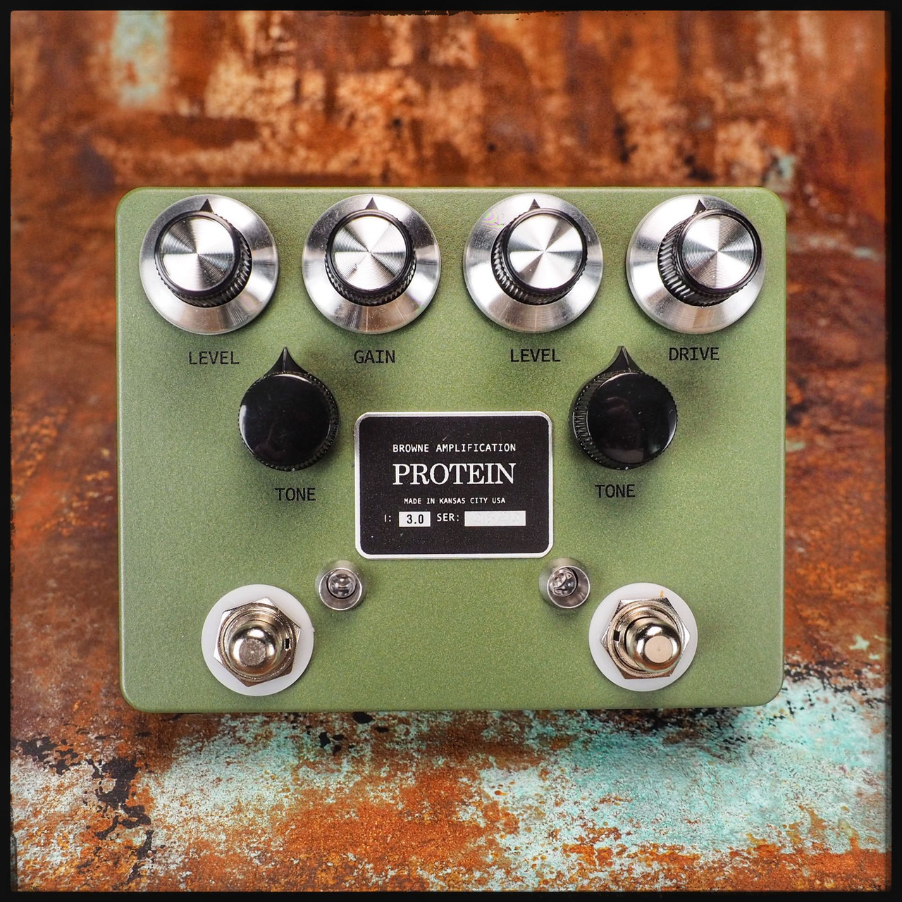 Browne Amplification Protein Dual Overdrive Pedal v3