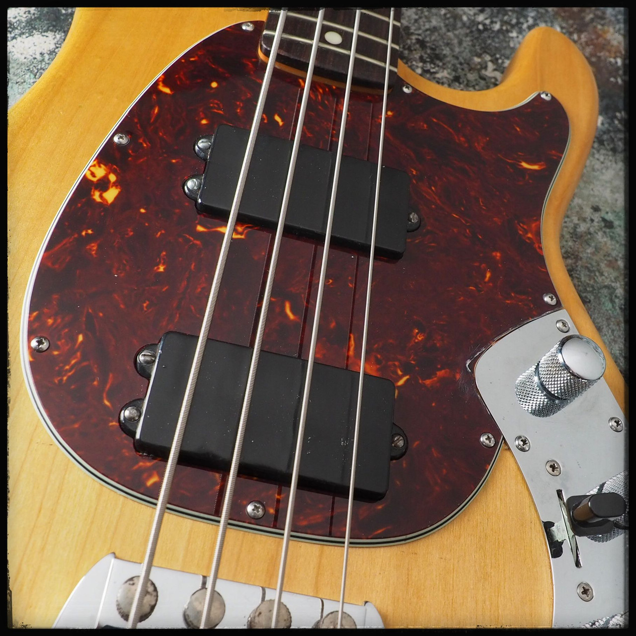 1987 Ernie Ball Music Man Sabre Natural - El Diablo Amps USA