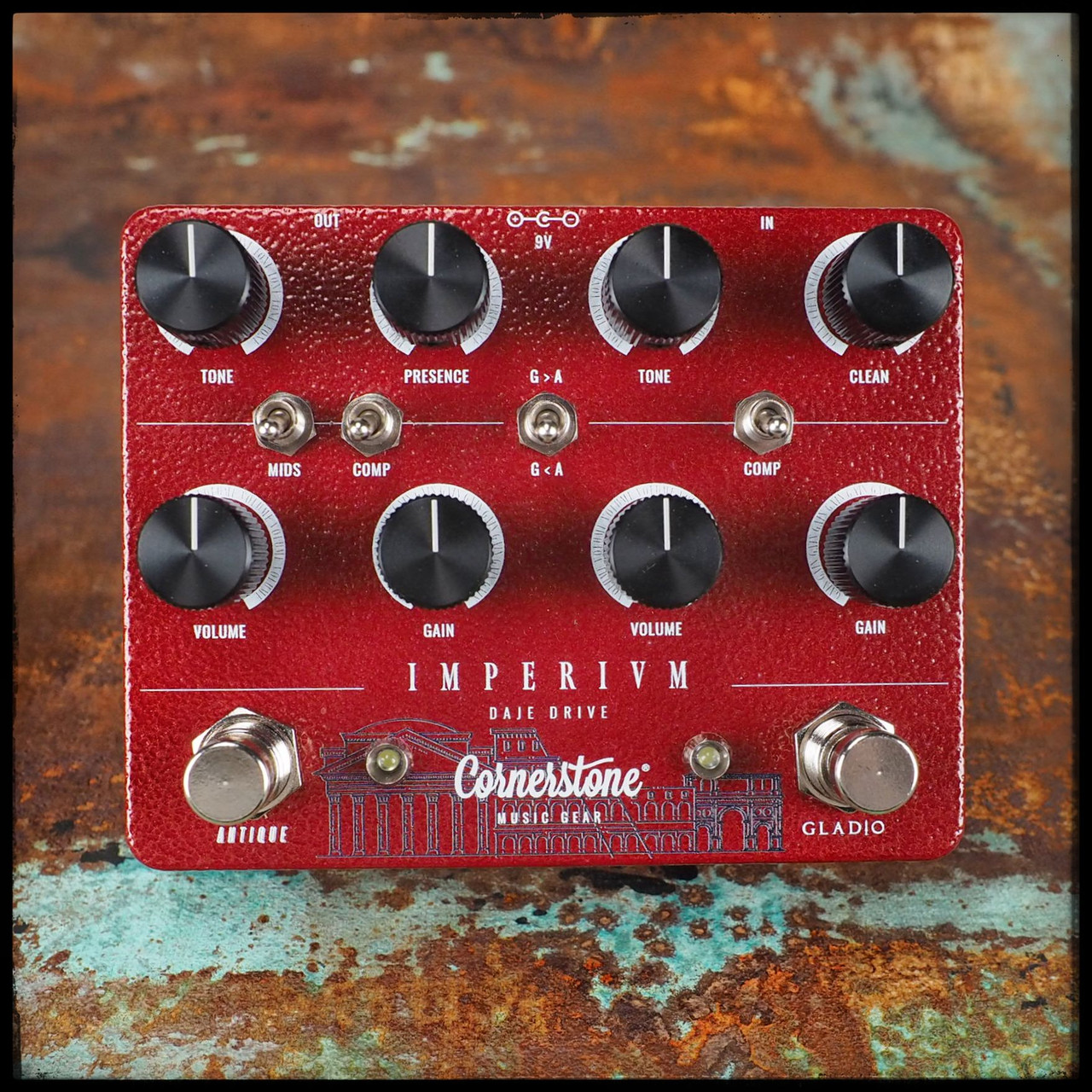 Cornerstone Music Gear Imperium Dual Overdrive - El Diablo Amps