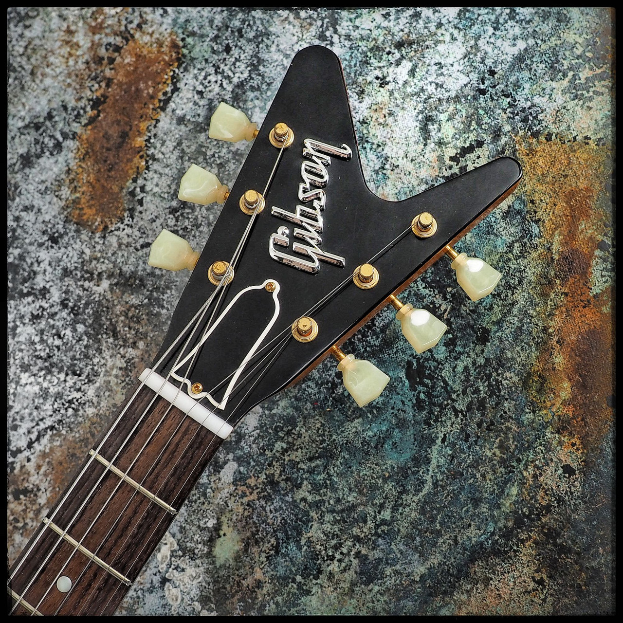 2019 Gibson '58 Mahogany Explorer Guitar Split Headstock