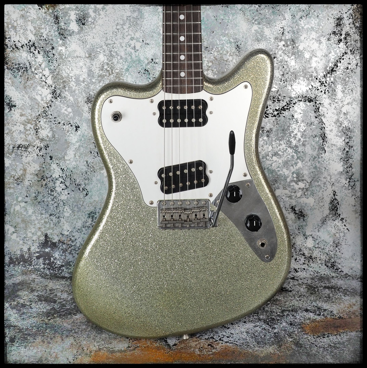 1996 - 1998 Squier Vista Series Super Sonic -Silver Sparkle