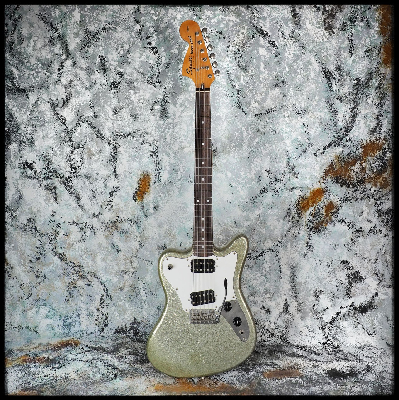 1996 - 1998 Squier Vista Series Super Sonic -Silver Sparkle - El