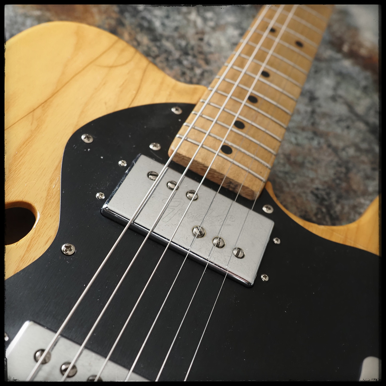 1972 Fender Thinline Telecaster - Factory Bigsby - El Diablo