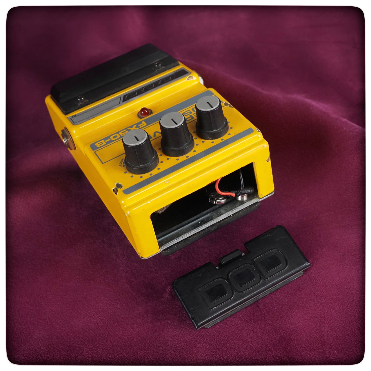 即発送 DOD overdrive plus FX50B 箱説明書付き 1986 DOD FX50B Overdrive Plus USA-Made Guitar Effects Pedal