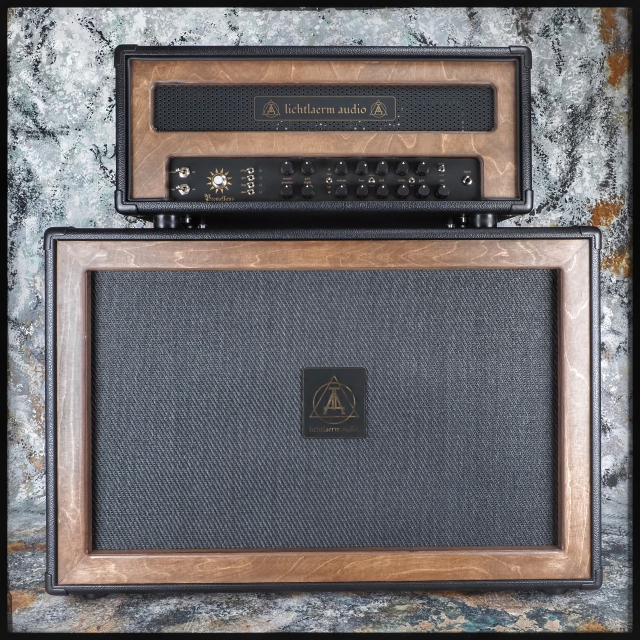 Lichtlaerm Audio Prometheus Tube Head and Oversized 2x12 Cabinet