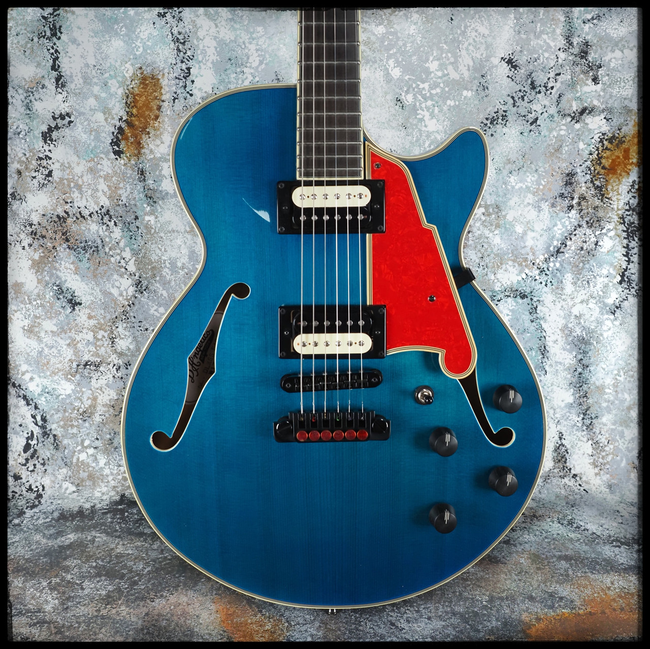 D'Angelico Deluxe Fabrizio Sotti Signature SS - El Diablo Amps