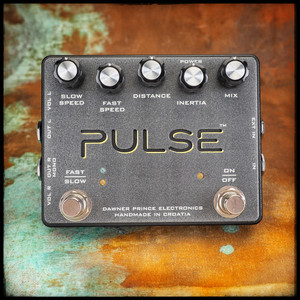 Dawner Prince Pulse Revolving Speaker Emulator Pedal Front Side - El Diablo Amps USA Web Store 2022 Dawner Prince Pulse Revolving Speaker Emulator Pedal Front Side - El Diablo Amps USA Web Store 2022