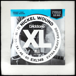 D'Addario EXL148 XL Nickel Wound Electric Guitar Strings - Extra Heavy D'Addario EXL148 XL Nickel Wound Electric Guitar Strings - Extra Heavy