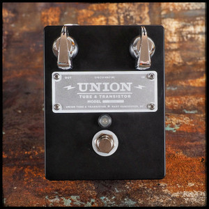Font Side of Union Tube & Transistor Shiny Pedal Bean Counter - El Diablo Amps and Guitars USA Web Store Font Side of Union Tube & Transistor Shiny Pedal Bean Counter - El Diablo Amps and Guitars USA Web Store