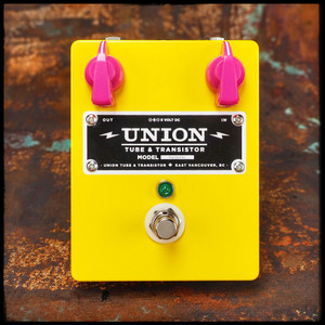 Front Side of Union Tube & Transistor Swindle Pedal Bean Counter - El Diablo Amps and Guitars USA 2022 Online Store Front Side of Union Tube & Transistor Swindle Pedal Bean Counter - El Diablo Amps and Guitars USA 2022 Online Store