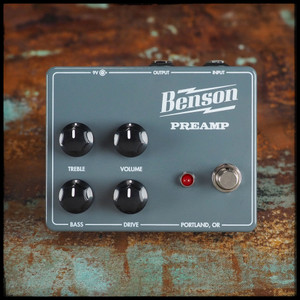 Benson Amps Preamp Pedal - Grey Benson Amps Preamp Pedal - Grey