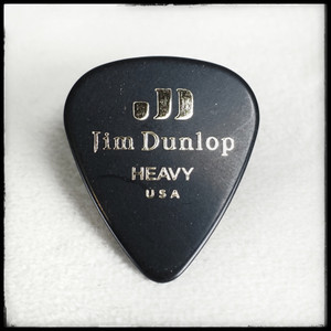 Jim Dunlop Black Celluloid Guitar Picks - Heavy (12 Pack) Jim Dunlop Black Celluloid Guitar Picks - Heavy (12 Pack)