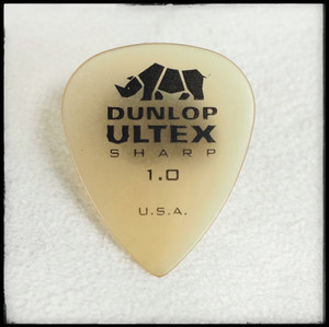 Jim Dunlop ULTEX® SHARP PICK 1MM (6 Pack) Jim Dunlop ULTEX® SHARP PICK 1MM (6 Pack)