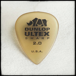 Jim Dunlop ULTEX® SHARP PICK 2.0MM (6 Pack) Jim Dunlop ULTEX® SHARP PICK 2.0MM (6 Pack)