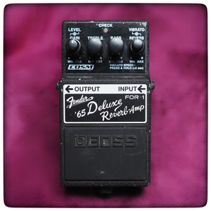 Boss FDR-1 Fender Deluxe Reverb Amp Pedal (