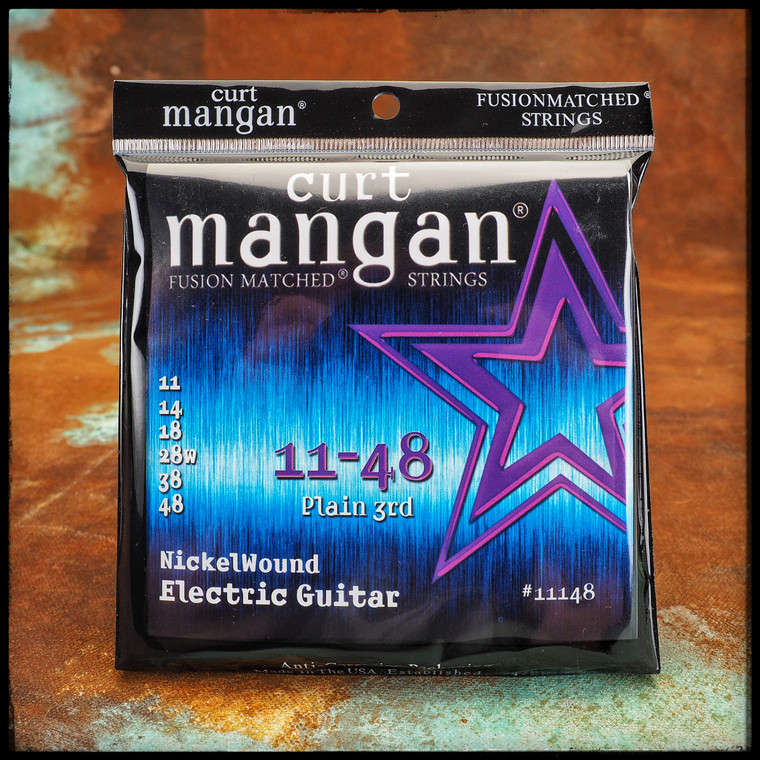 Curt Mangan Nickelwound Electric Guitar 11-48