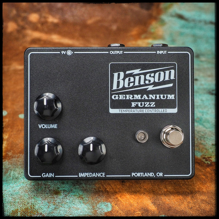 Copy of Benson Amps Germanium Fuzz Studio Black Pedal