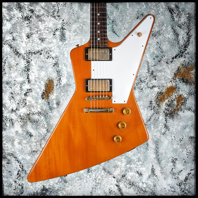 2019 Gibson Custom Shop '58 Mahogany Explorer Reissue Guitar - Split Headstock
