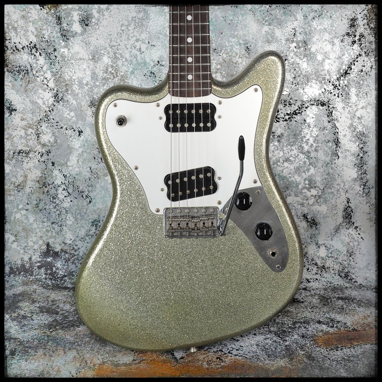 1996 - 1998 Squier Vista Series Super Sonic -Silver Sparkle - El