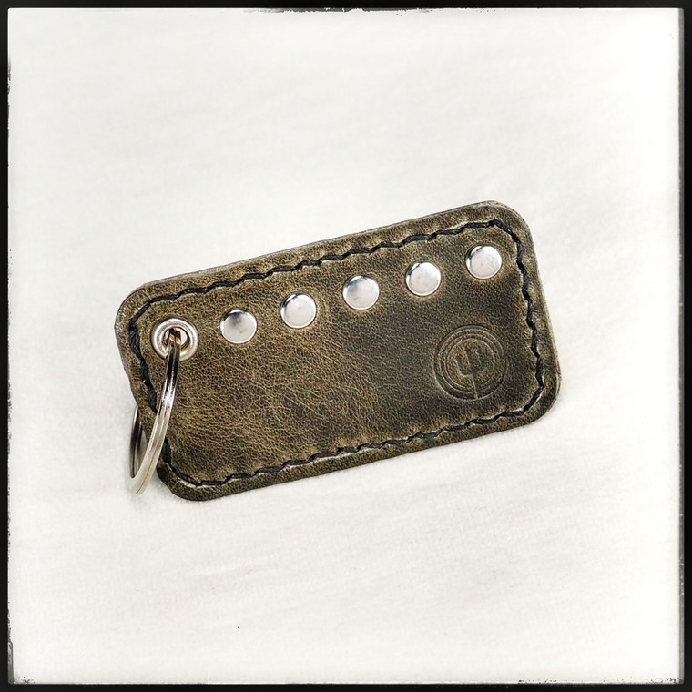 Sandholm Leather Goods PAF Pickup Keychain