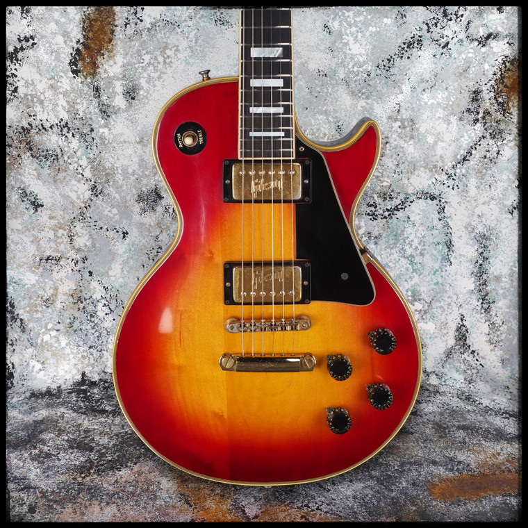 1971-1972 Gibson Les Paul Custom "Cherry Sunburst" - 10.3 lbs w/OHSC