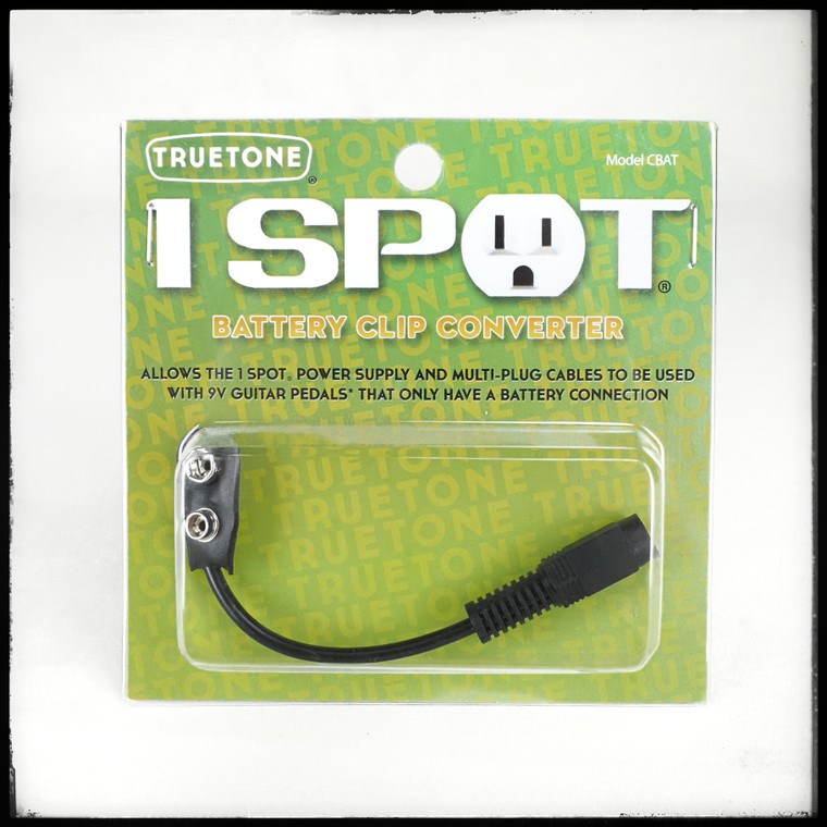 Truetone 1 Spot Battery Clip Converter