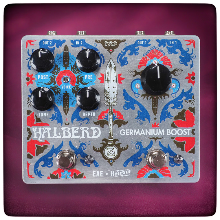 Benson x Electronic Audio Experiments Halberd + Germanium Boost