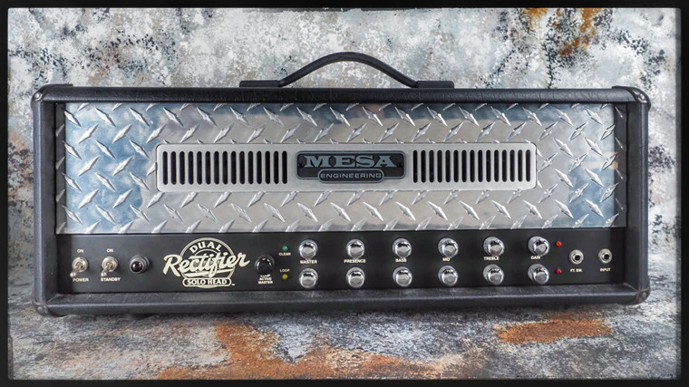 1998 Mesa Boogie Dual Rectifier 100w Head - Rev C Modded by Mike Bendinelli