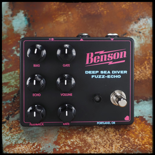 【ほぼ未使用】Benson DEEP SEA DIVER FUZZ-ECHO Deep Sea Diver Fuzz-Echo - Benson Amps -ミックスウェーブ株式会社