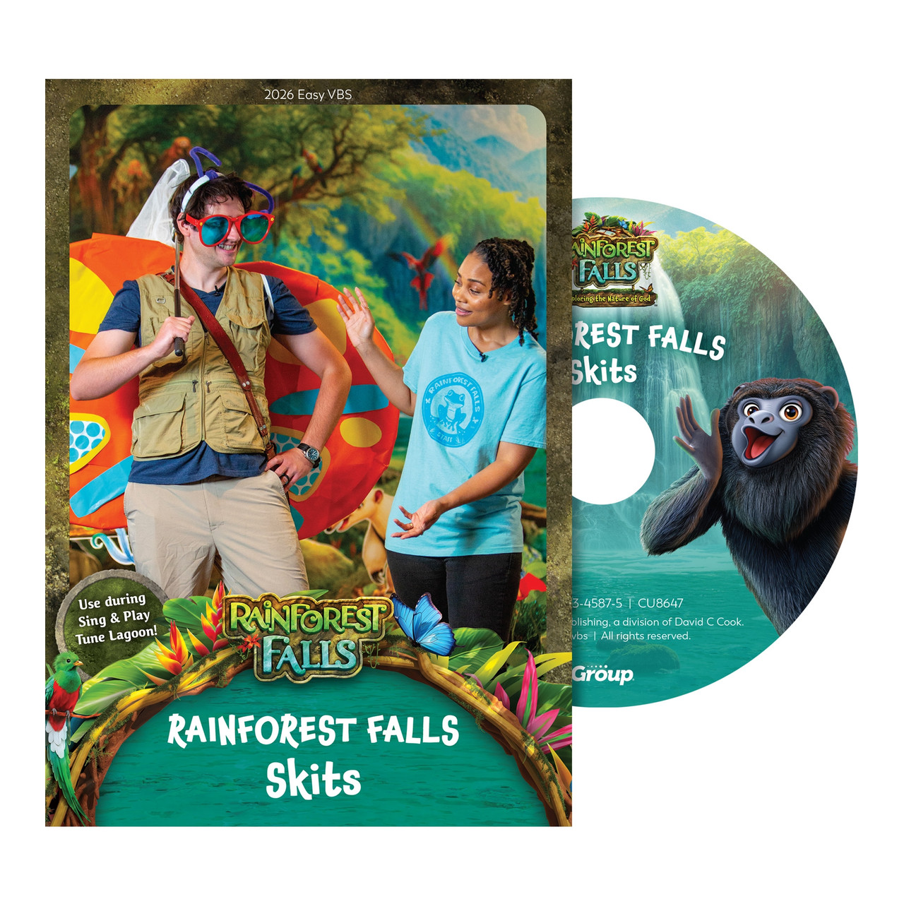 Rainforest Falls VBS Creation Cutouts | Group