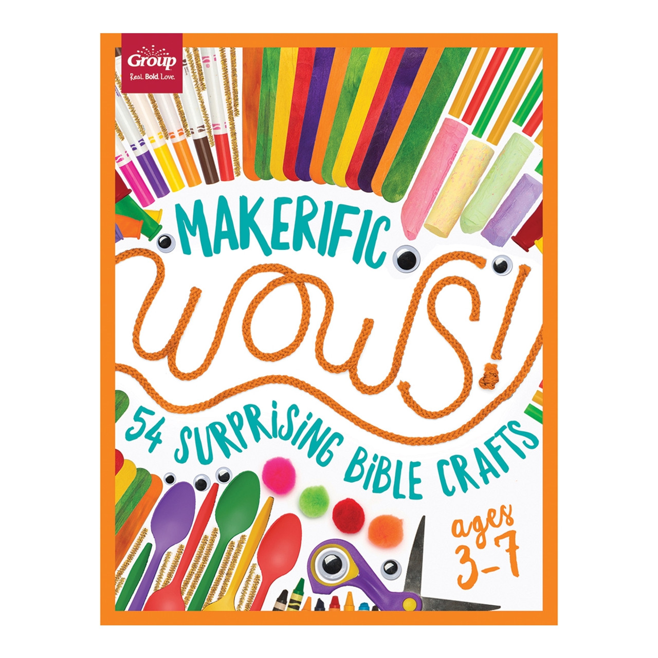 Makerific WOWS!: 54 Surprising Bible Crafts (ages 3-7)