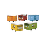 Paper Pop-Up Boxcars