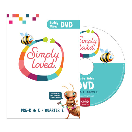 Simply Loved Pre-K and K Buddy Video DVD - Quarter 2 Group Publishing