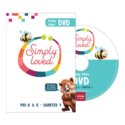 Simply Loved Pre-K and K Buddy Video DVD - Quarter 4 Group Publishing