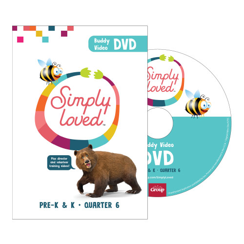 Simply Loved Pre-K and K Buddy Video DVD - Quarter 6 Group Publishing
