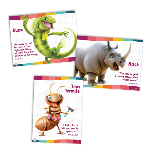 Simply Loved Bible Memory Buddy Posters - Quarter 2 Group Publishing