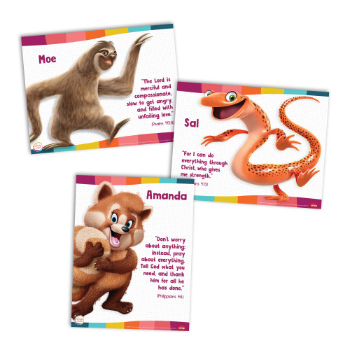 Simply Loved Bible Memory Buddy Posters - Quarter 4 Group Publishing