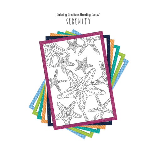 Coloring Creations Greeting Cards: Serenity Group Publishing