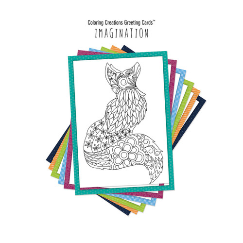 Coloring Creations Greeting Cards: Imagination Group Publishing